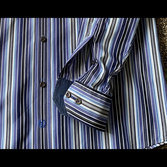 Men’s size Lg Bugatchi shirt - Picture 3 of 4